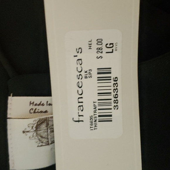 Francesca's Thin Straped Top NWT - Picture 4 of 7